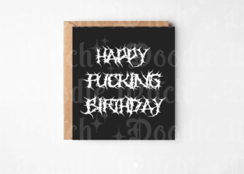 Need awesome ideas for a punk birthday card? Get inspired with these rebellious and cool examples!